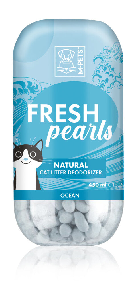 M-pets Fresh Pearls Okyanus Kokulu Kedi Kumu Deodorantı 450 ML | SRC: Barcode: 6953182736646